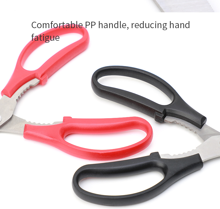 Straight Handle Roast Meat Scissors