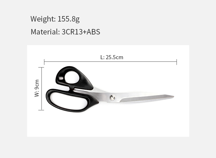 Straight Handle Roast Meat Scissors