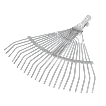 High quality Galvanization 22 Teeth Adjustable folding flat leaf grass rake head