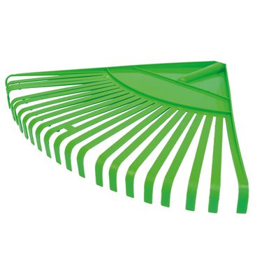 Garden Plastic Leaf Rake,Durable Plastic Head 22 Tines