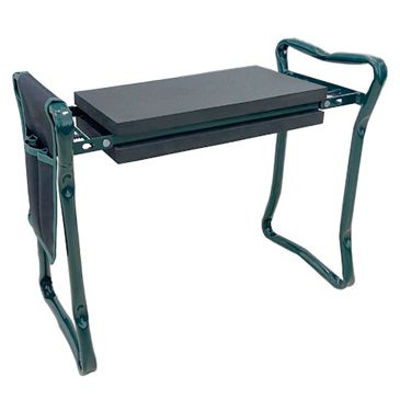 Foldable Garden Stool With Tool Pouches