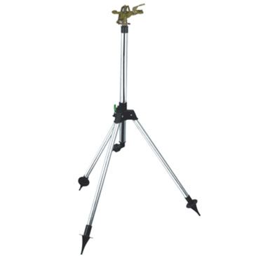 zinc alloy rotary sprinkler with telescopic tripod