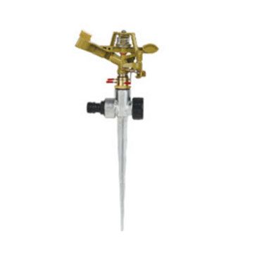 zinc alloy rotary sprinkler with zinc spike