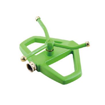 3 arm zinc alloy rotary sprinkler with zinc alloy base