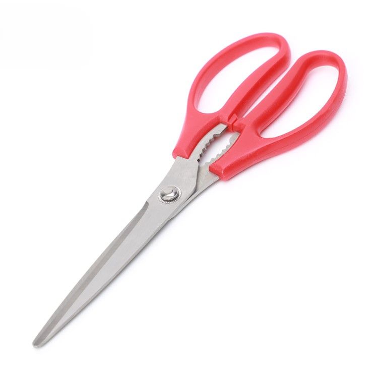 Straight Handle Roast Meat Scissors