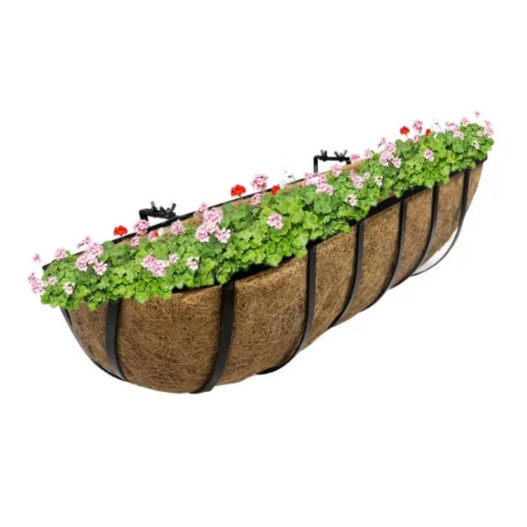 Wall-Mounted Flower Basket