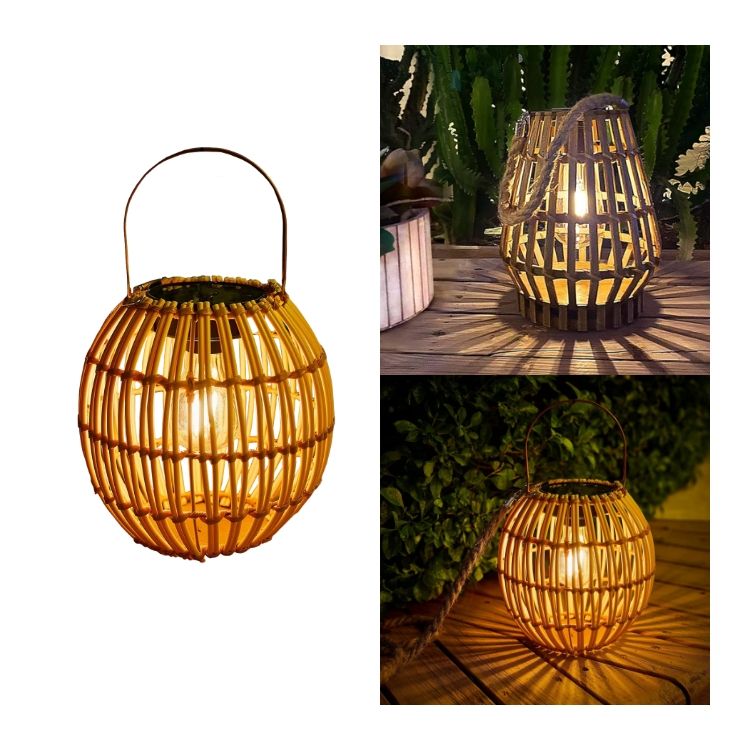 Bamboo Lanterns LED Light