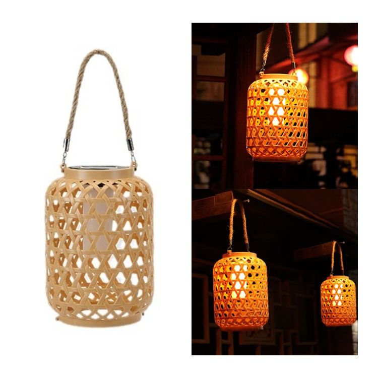 Bamboo Lanterns LED Light